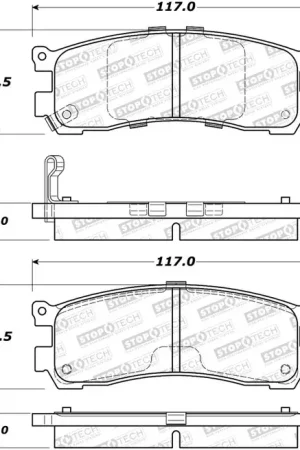 Holiday Sale StopTech StopTech Street Brake Pads - Front