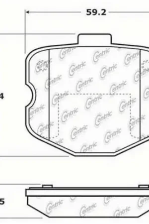 Hassle-Free Returns StopTech StopTech Street Touring 06-09 Chevrolet Corvette Z06 Front Brake Pads