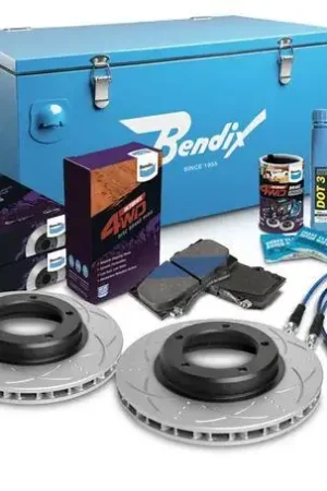 Bendix Ultimate 4x4 Brake Upgrade Kit Front (Landcruiser 90-19) Save Now