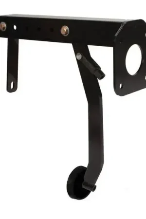 Fan Favorite Proflow Universal Brake Pedal Assembly Under-Dash Brake Pedal Mount Bracket Black