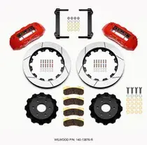 Wilwood Wilwood 16-18 Chevrolet Silverado 1500 LS TX6R Big Brake Truck Front Brake Kit w/ Red Caliper No Minimum Order