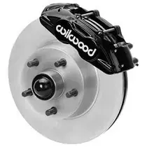 Seasonal Sale Wilwood Wilwood 65-67 Ford Mustang D11 11.29 in. Brake Kit w/ Flex Lines - Drilled Rotors