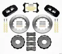 Wilwood Wilwood AERO6 Front Hat Kit 14.00 Red 99-06 BMW E46 Top Pick