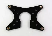 Wilwood Wilwood Bracket (ea) - Dual Billet Dynalite - Big Ford Worldwide Shipping