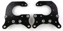 Wilwood Wilwood Brackets (2) - P/S Rear - 12 Bolt C-Clip Eliminator Mega Sale