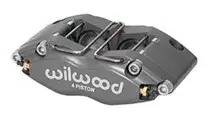 Certified Wilwood Wilwood Caliper- DPR-DS - Black 1.25in Piston 1.000in Rotor - Dust Seal
