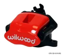 Wilwood Wilwood Caliper-Combination Parking Brake-L/H-Black 41mm piston 1.00in Disc Markdown