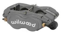 Buy Online Wilwood Wilwood Caliper-Forged Dynalite-M-Red 1.75in Pistons .81in Disc
