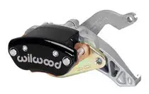 Wilwood Wilwood Caliper-MC4 Mechanical-R/H - Silver No Logo 1.19in Piston .81in Disc Instant Buy