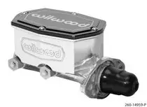 Wilwood Wilwood Compact Tandem Master Cylinder - 1in Bore - w/Pushrod (Ball Burnished) Certified