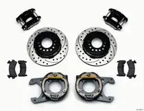 Top Rated Wilwood Wilwood D154 P/S Park Brake Kit Chevy C-10 2.42 Offset 5-lug