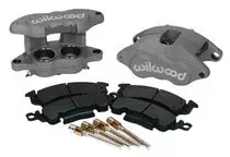 Wilwood Wilwood D52 Front Caliper Kit - Red 2.00 / 2.00in Piston 1.28in Rotor Best Choice