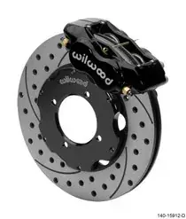 Wilwood Wilwood Dynalite Front Big Brake Kit 11.00in SRP Drilled & Slotted Rotors - Red Next Day Delivery
