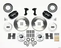 Wilwood Wilwood Dynapro Dust-Boot Front Kit 11.00in Drilled 74-80 Pinto/Mustang II Disc Spindle only Latest
