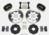 Seasonal Sale Wilwood Wilwood Forged Dynalite Front Hat Kit 12.19in Drilled Red 94-01 Honda/Acura w/262mm Disc