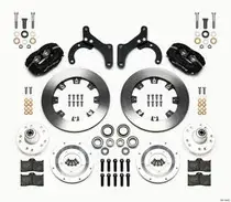 Free Delivery Wilwood Wilwood Forged Dynalite Front Kit 12.19in Drilled 59-64 Chevy Impala / 63-64 Corvette
