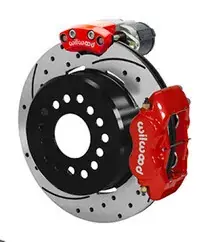 Wilwood Wilwood Forged Dynalite Rear Electronic Parking Brake Kit -Black Powder Coat Caliper - SRP D/S Rotor Cheap