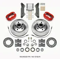 Weekend Sale Wilwood Wilwood Forged Dynalite-M Front Kit 11.88in 1 PC Rotor&Hub Cadillac 1957-60