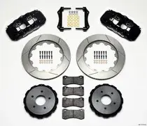 Handmade Wilwood Wilwood Rotor Kit Front/Rear-Dimpled/Slotted 97-04 Corvette C5 All/ 05-13 C6 Base