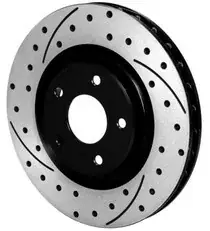 Wilwood Wilwood Rotor-Front-SRP-C5/C6 Vette R/H-BLK 12.80 x 1.25 - 5 x 4.75 Authentic