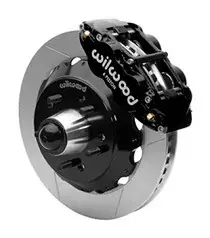 Wilwood Wilwood Superlite 6R Front Brake Kit for 63-87 Chevy C10 Prospindle 13.06 in Diameter Black Calipers Get Yours
