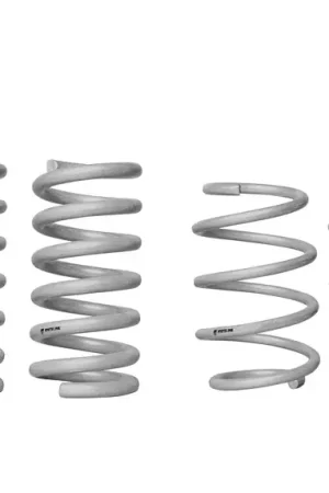 Last Chance Whiteline Front and Rear Coil Springs - Lowering Kit (Mustang GT 2015+)
