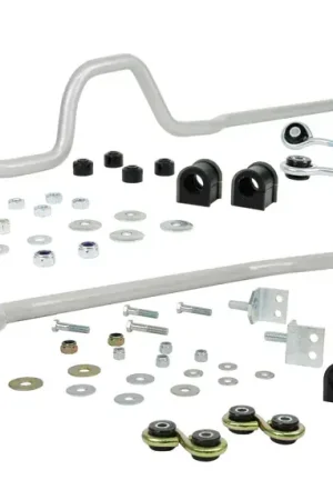 Whiteline Front and Rear Sway Bar Vehicle Kit w/Mounts (180SX/Silvia S13 SR20 RB conv) Limited Time