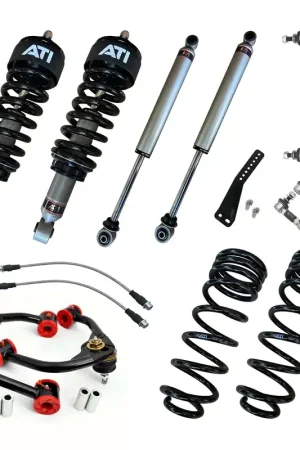 Limited Edition All Terrain Industries 2.0 Trail Series 3" Front/2" Rear Lift Kit - Long Travel - Bar Winch Front/150-300KG Rear (Navara D23 15+)