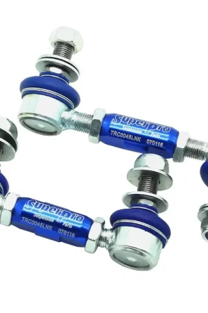 Weekend Sale SuperPro 12mm Adj Sway Bar Link Kit - Rear (Toyota/Volvo)