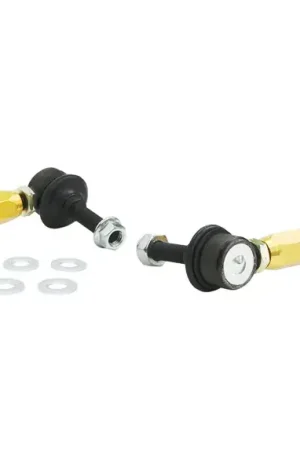 Professional Grade Whiteline Sway Bar - Link Assembly Heavy Duty Adj Steel Ball - 10mm ball stud - 90-115mm