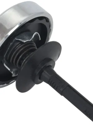 Get Yours Aeroflow Power Steering Pump Dipstick Cap & Cover - Chrome Finish