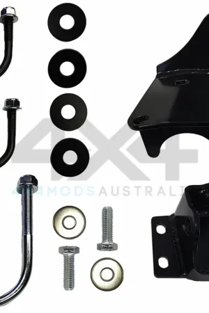 Place Order Performance Suspension Racing Steering Damper High Clearance Relocation Bracket - Suits Pin Style Damper + 35-38mm Bar (Patrol GQ-GU)