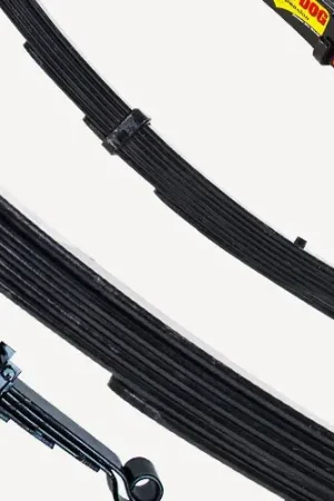 Tough Dog 2x Rear Leaf Lift Springs 0-300kg Load (Navara D21/D22) High Quality