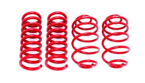 Professional Grade BMR Suspension 67-72 A-Body Lowering Spring Kit (Set Of 4) - Red