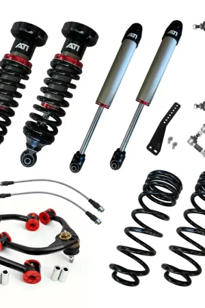 Same Day Shipping All Terrain Industries 2.5 Performance Series 4" Front/3" Rear Lift Kit - Long Travel - Bar Winch Front/150-300KG Rear (Navara D23 15+)