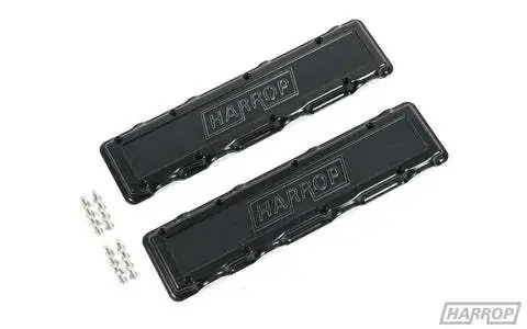 Harrop Flat Billet Coil Covers - Anodised Black (VE/VF LS) Reduced Price