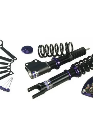 Warranty Included D2 Racing Pro Street Series Coilover Rear Kit (Falcon BA/BF 98-08)