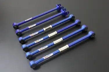 Hard Race Rear Lateral Arm + Trailing Arm - Hardened Rubber (Corolla 91-02/Celica 93-99) Direct From Manufacturer