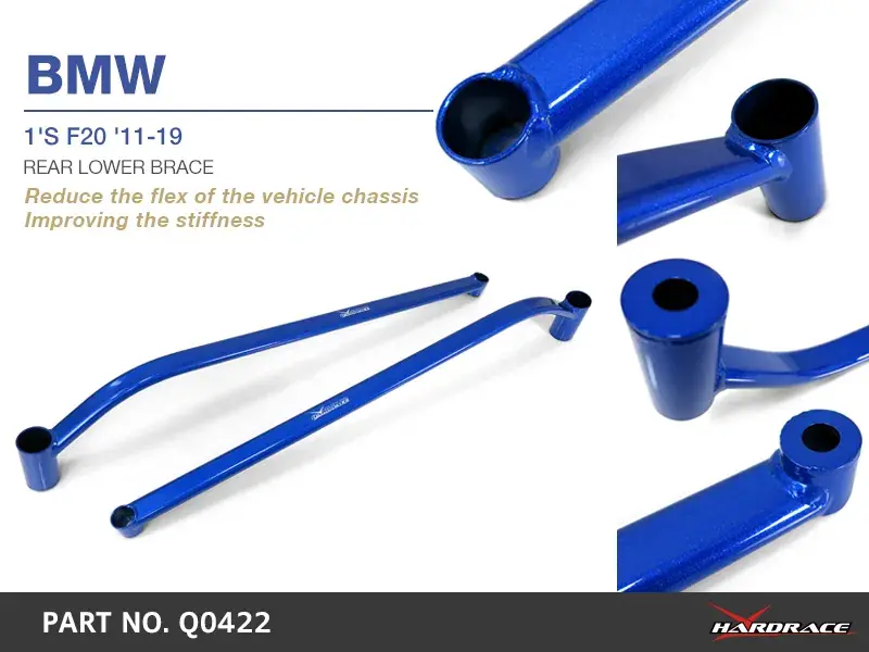 Holiday Sale Hard Race Rear Lower Brace (BMW 1 Series 11-19)